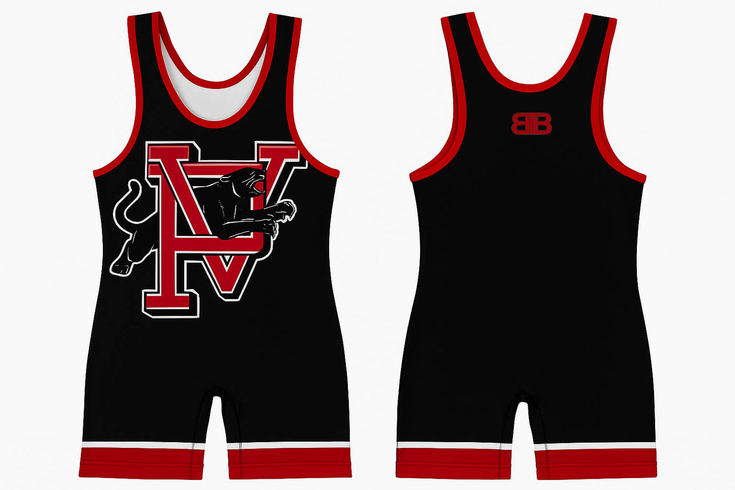 Pauls Valley Singlet - Black