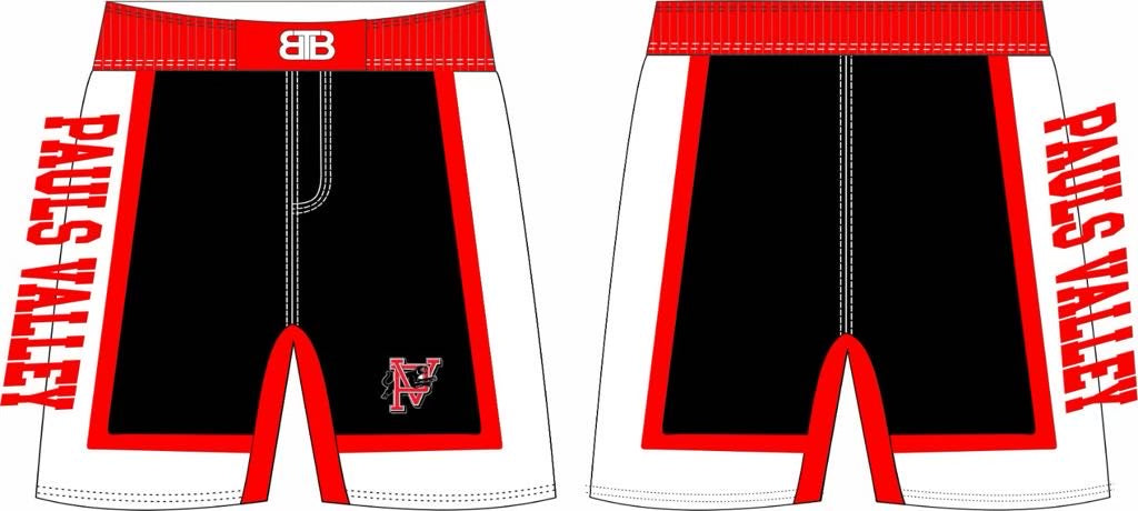 Pauls Valley MMA Shorts