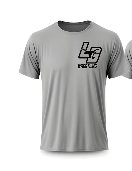 Lone Grove Short Sleeve T-Shirt - Grey