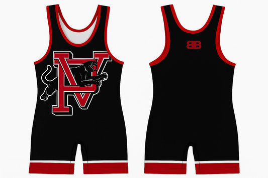 Pauls Valley Singlet - Black